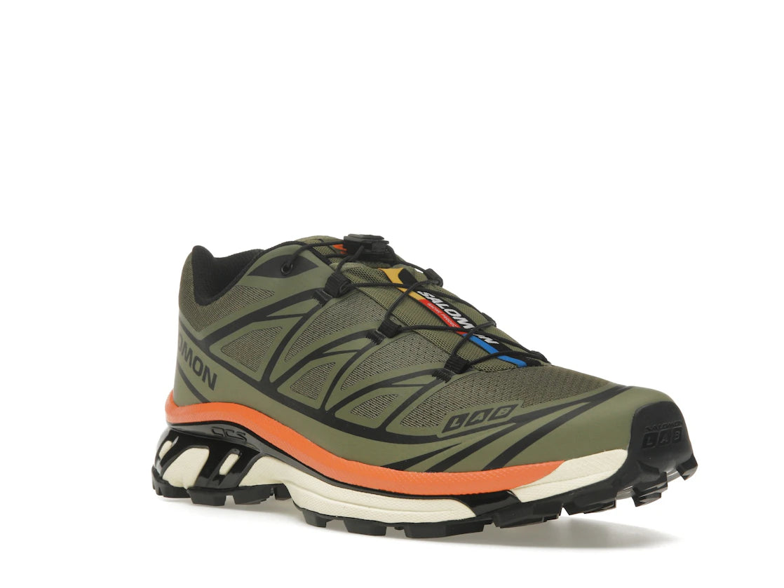 Salomon XT-6 Deep Lichen Green Marmalade - vue secondaire A