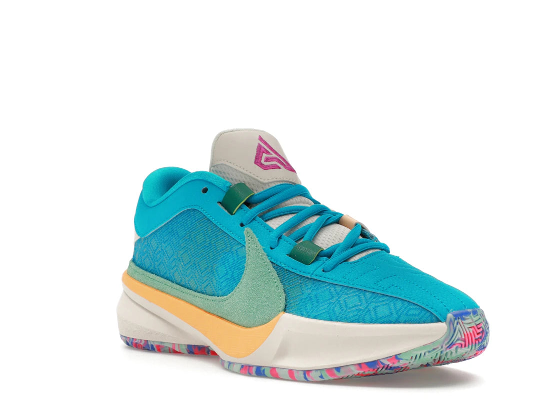 Nike Zoom Freak 5 Greece x Nigeria - vue secondaire A