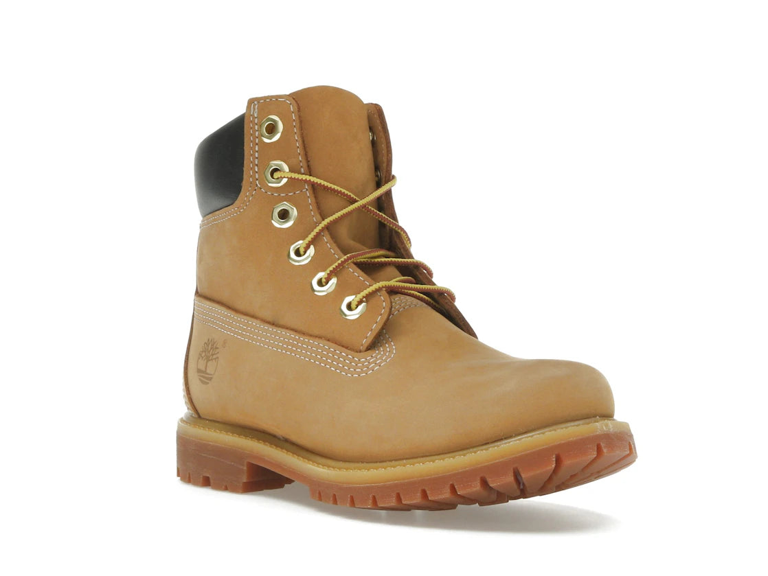 Timberland 6" Lace Up Premium Waterproof Boot Wheat (Women's) - vue secondaire A