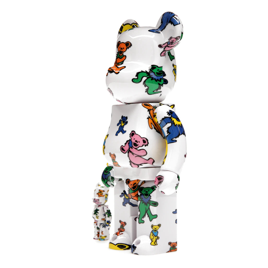Bearbrick x Grateful Dead (Dancing Bear) 100% & 400% Set - vue secondaire A