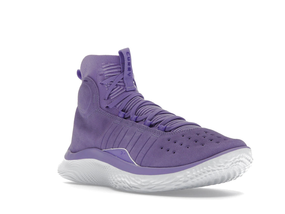 Under Armour Curry 4 Flotro Vivid Lilac - vue secondaire A