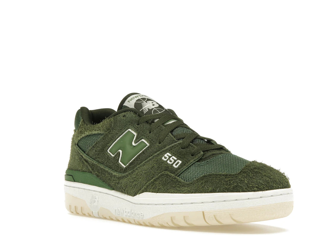 New Balance 550 Suede Nori - vue secondaire A