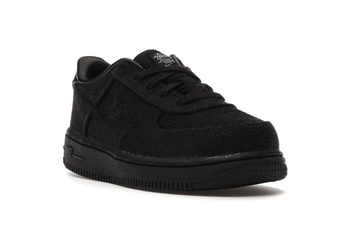Nike Air Force 1 Low Stussy Black (TD) - vue secondaire A