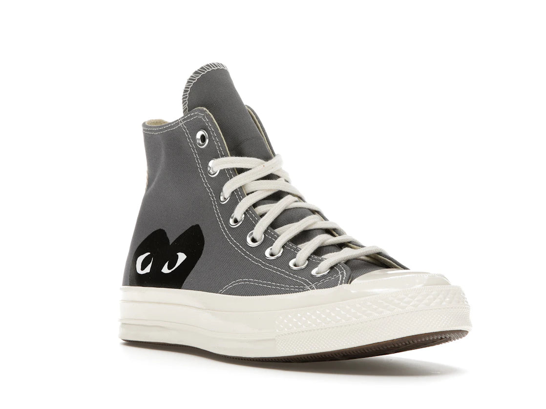 Converse Chuck Taylor All Star 70 Hi Comme des Garcons PLAY Grau - vue secondaire A