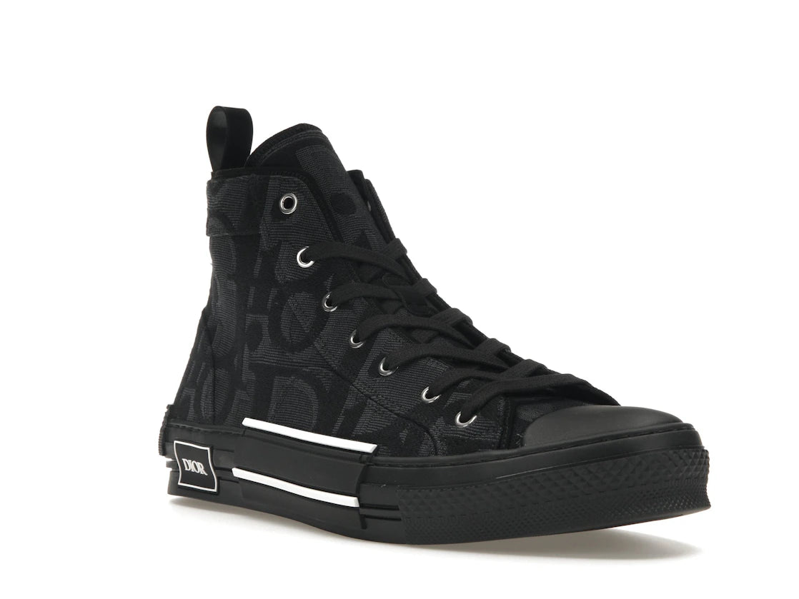 Dior B23 High Black White Oblique - vue secondaire A