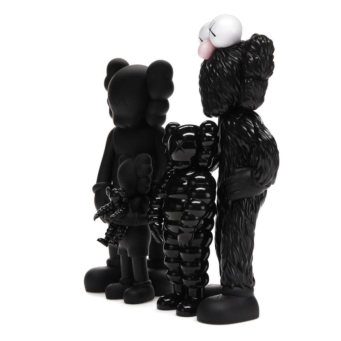 KAWS Family Vinyl Figures Black - vue secondaire A