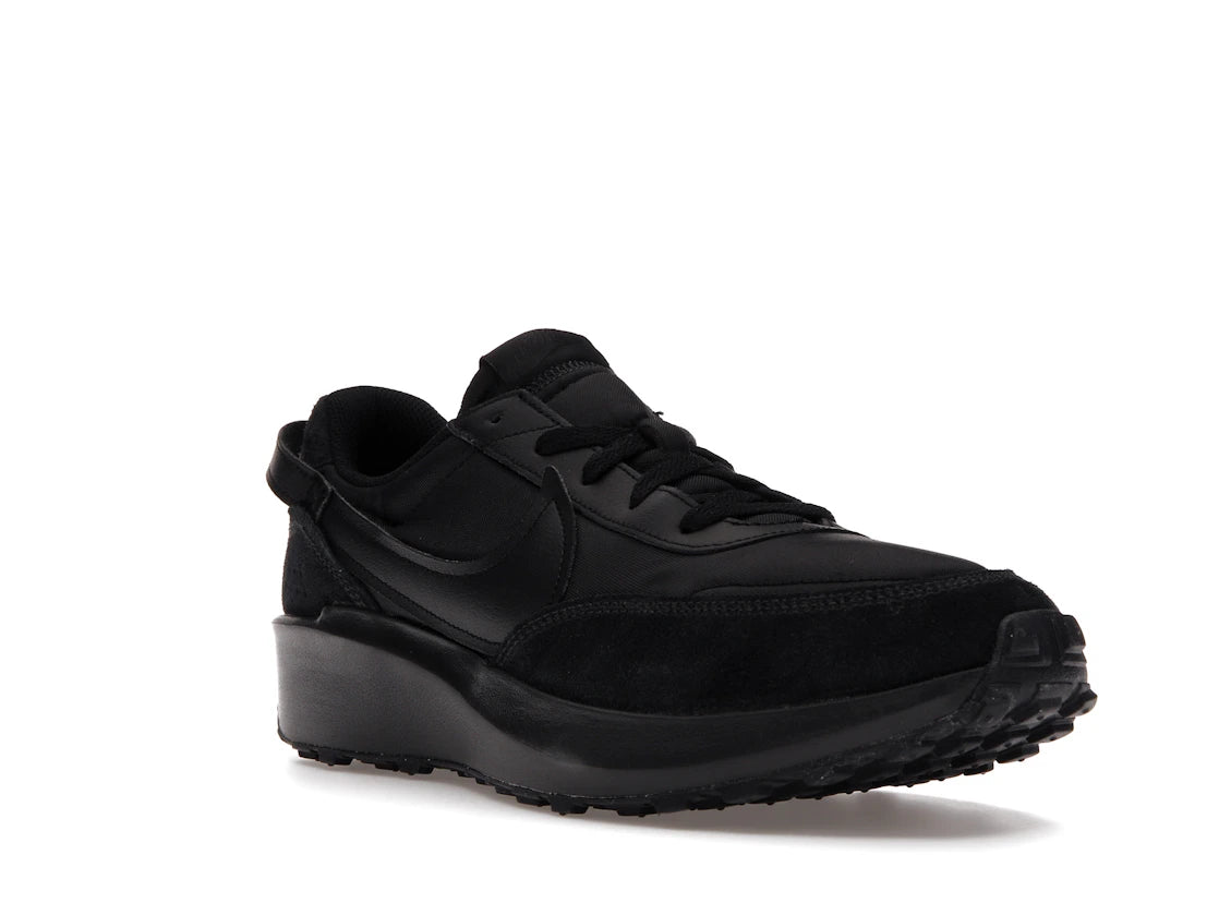 Nike Waffle Debut Triple Black - vue secondaire A