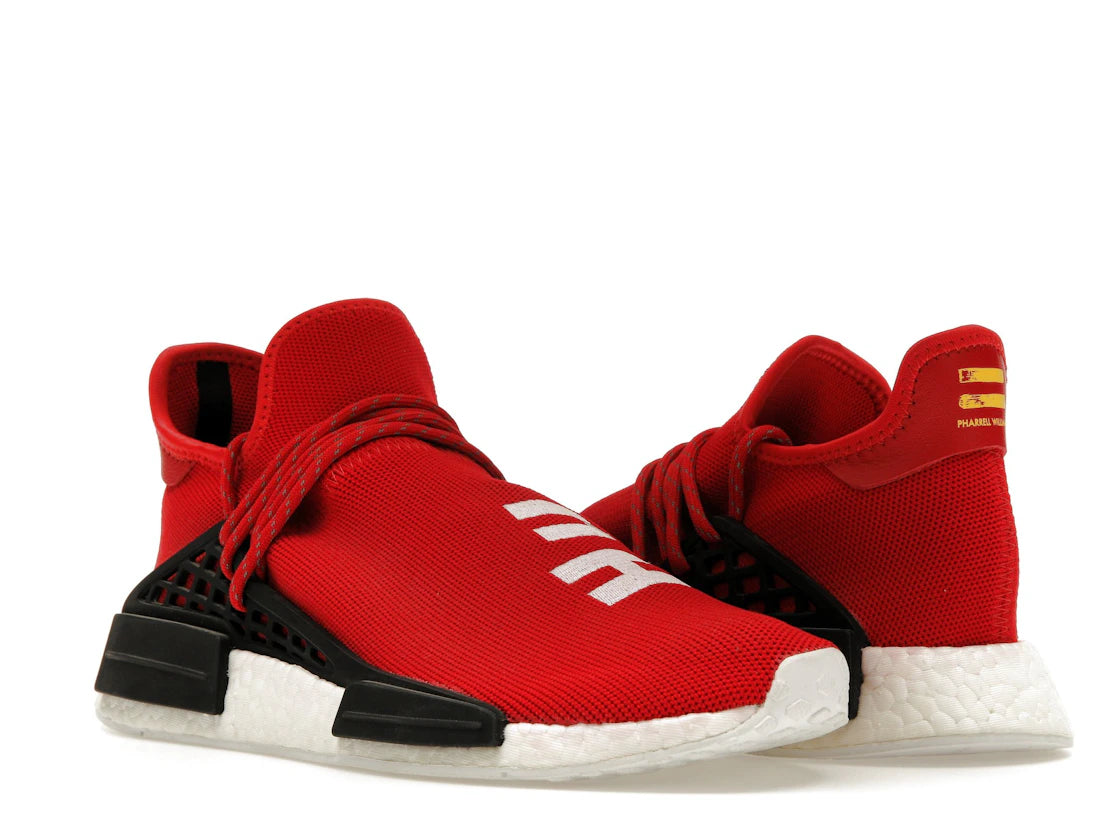 adidas NMD HU Pharrell Human Race Scarlet - vue secondaire A
