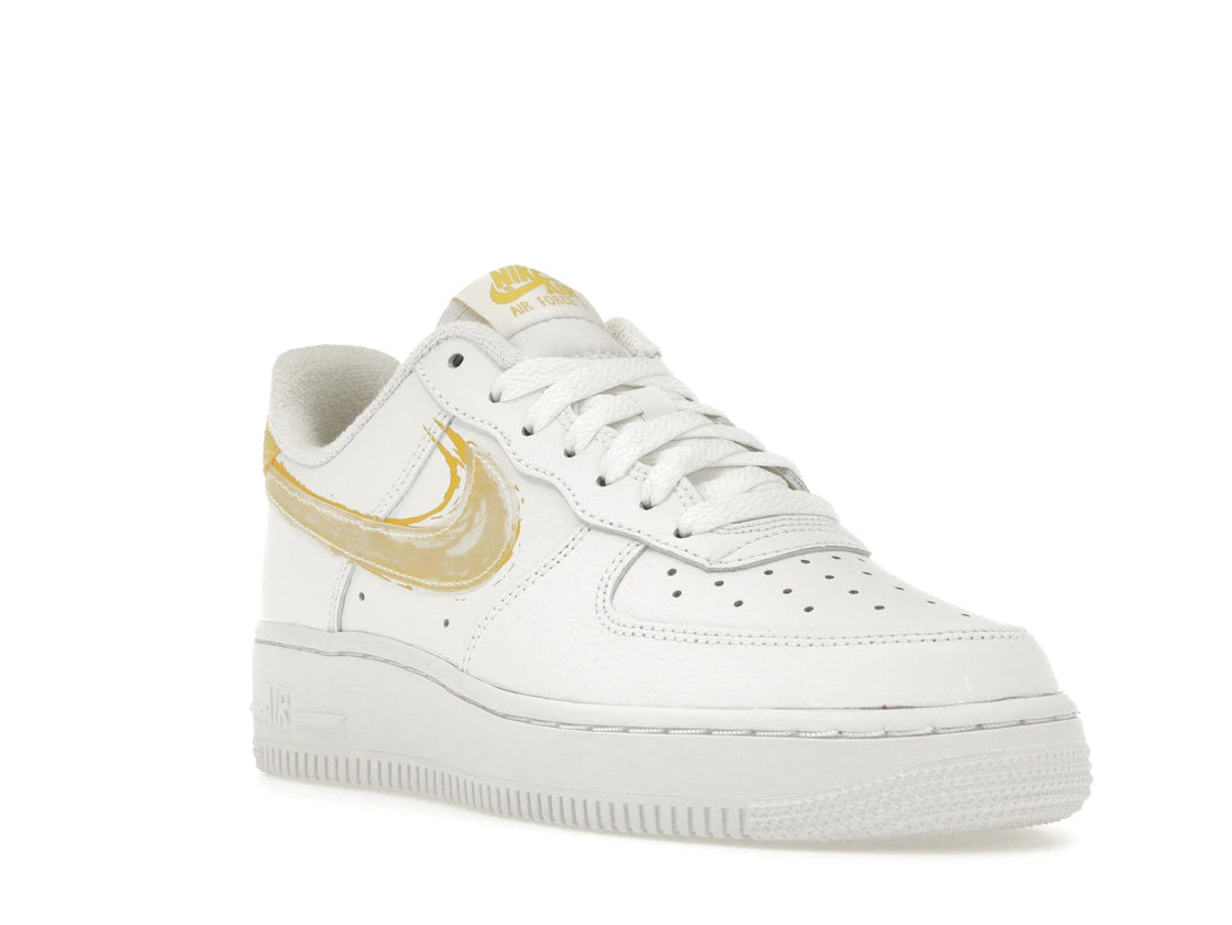 Nike Air Force 1 '07 White Solar Flare - vue secondaire A