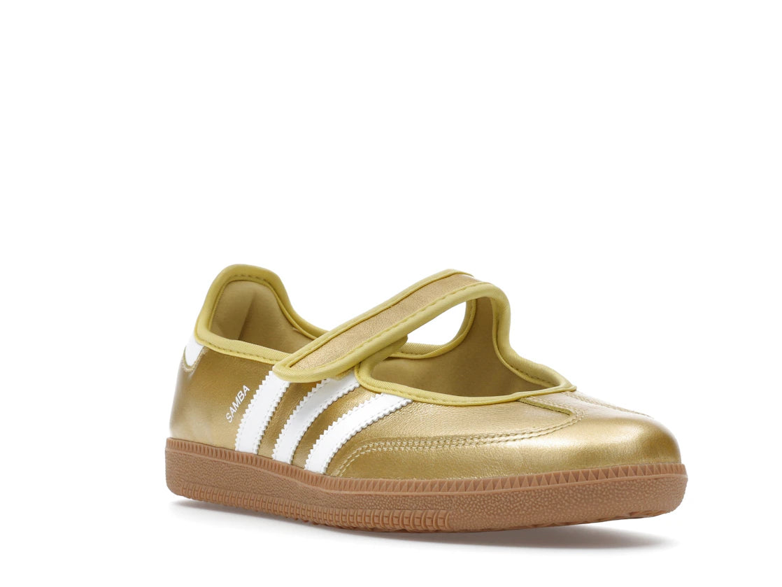 adidas Samba Jane Gold Metallic White (Damen) - vue secondaire A