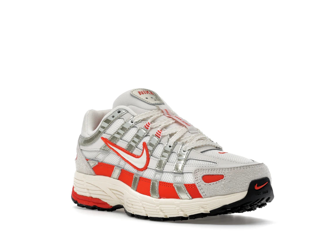 Nike P-6000 Sail Pale Ivory Light Bone Picante Red (Women's) - vue secondaire A