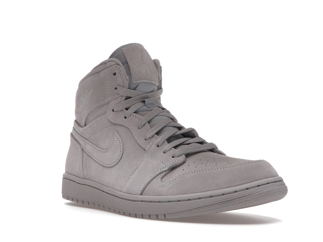 Jordan 1 Retro High Grey Suede - vue secondaire A