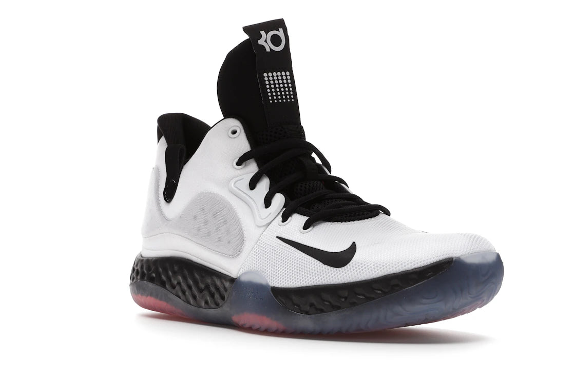 Nike KD Trey 5 VII White Bright Crimson Black - vue secondaire A