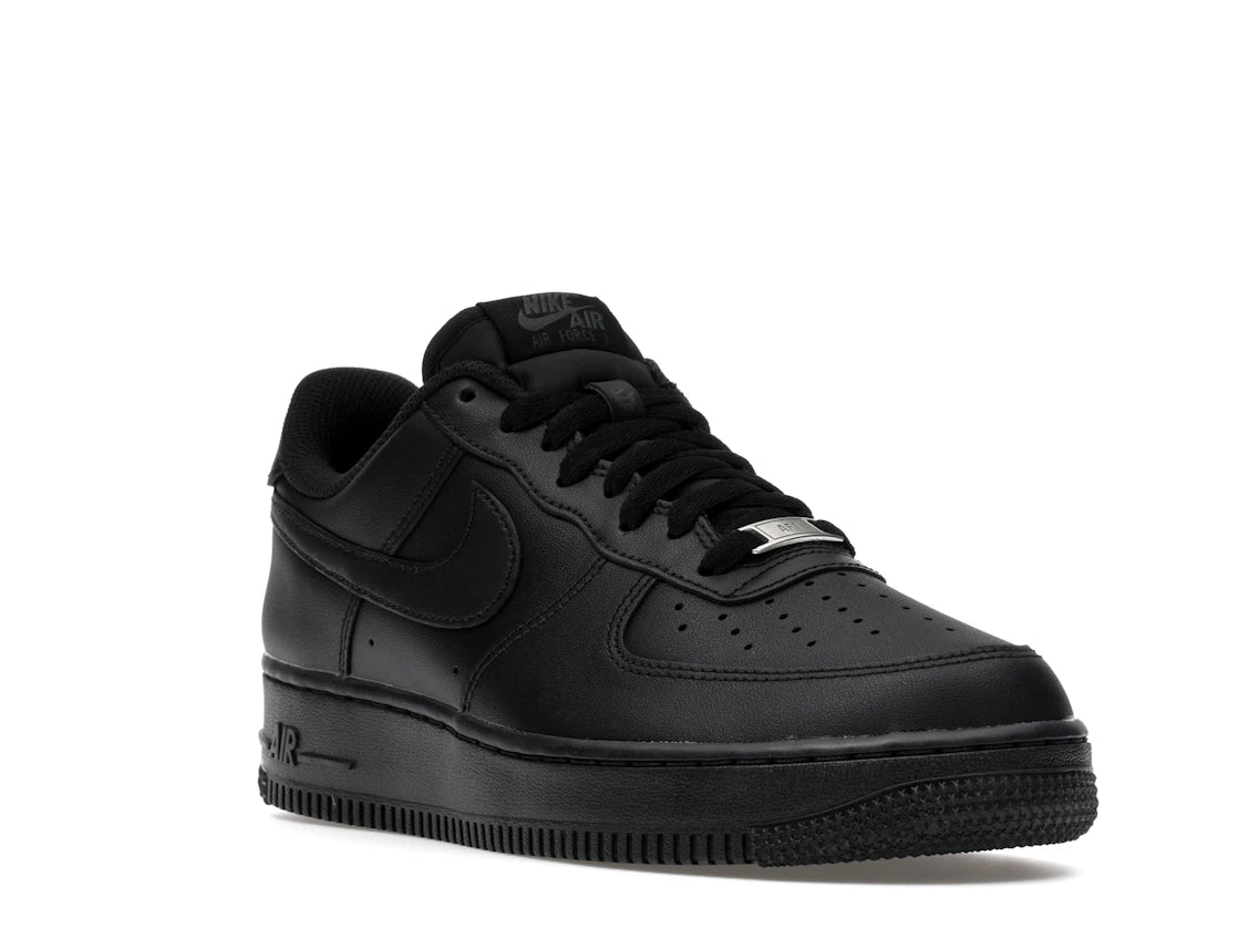 Nike Air Force 1 Low Flyease Triple Black - vue secondaire A