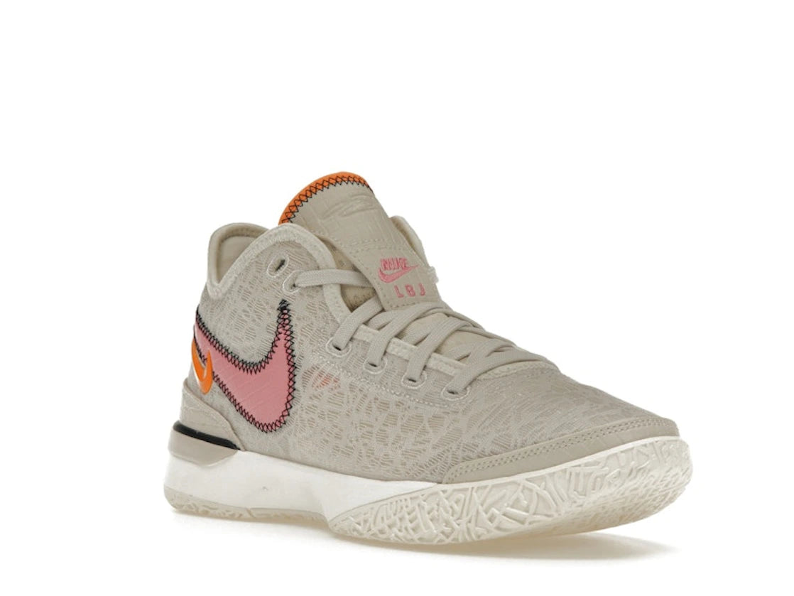 Nike Zoom LeBron NXXT Gen Light Orewood Brown - vue secondaire A