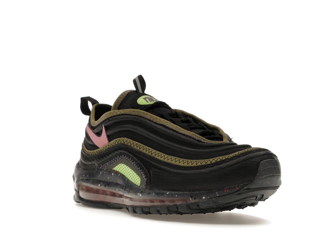 Nike Air Max 97 Terrascape Black Elemental Pink Lime - vue secondaire A