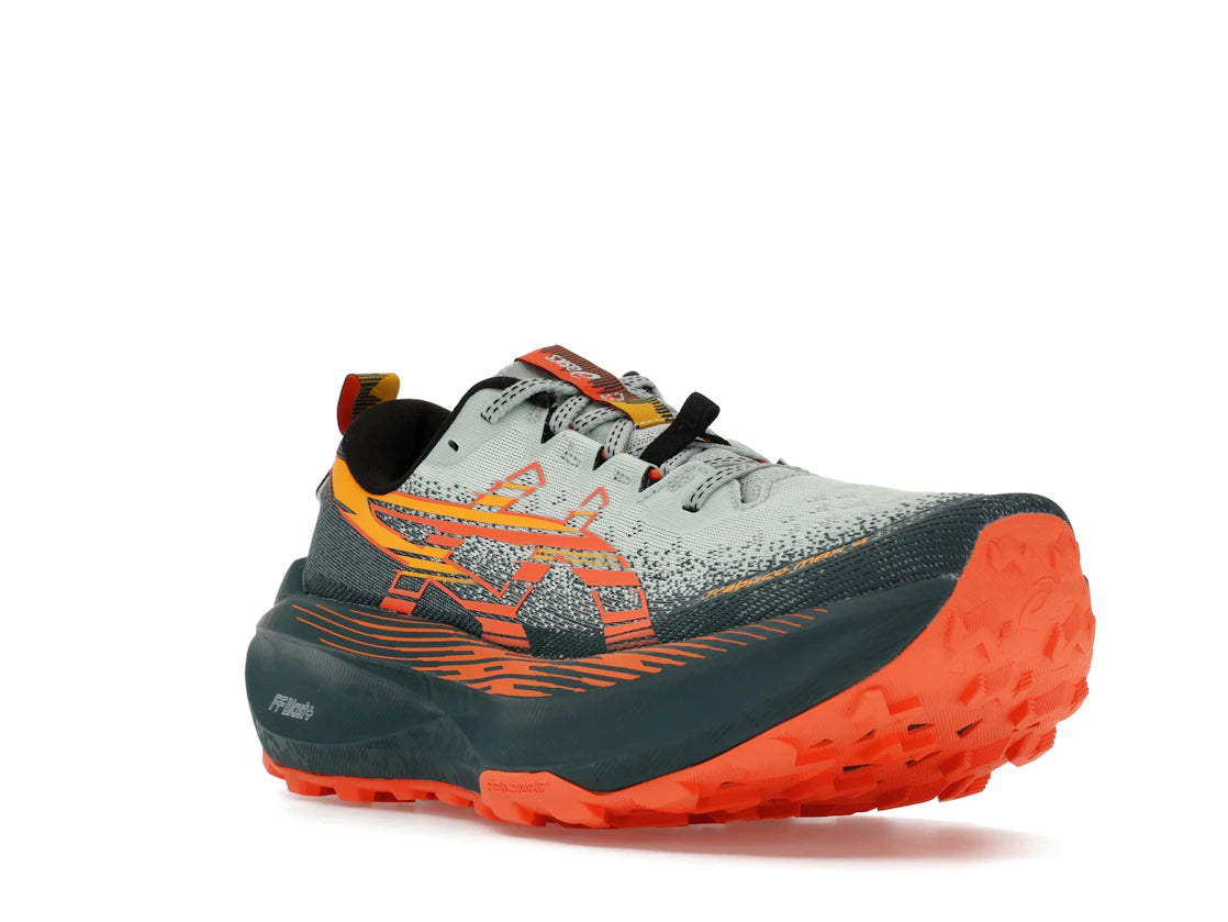 ASICS Trabuco Max 4 Cold Moss Nova Orange (Women's) - vue secondaire A
