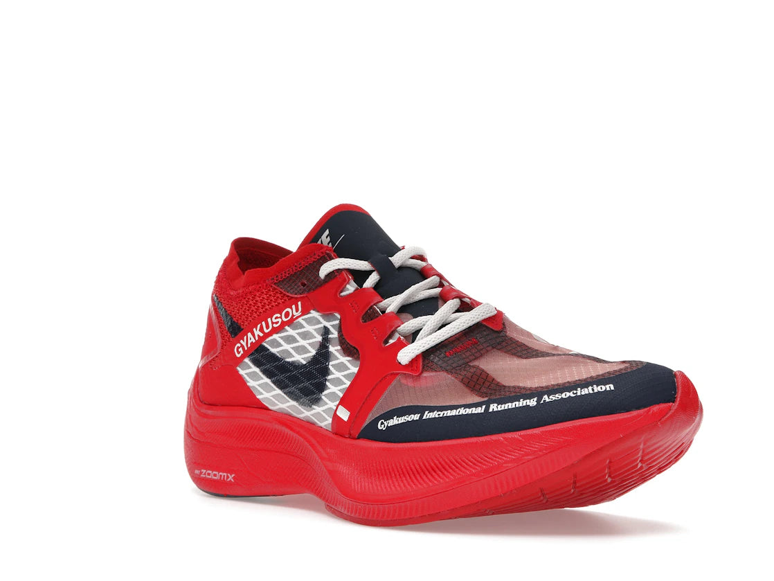 Nike ZoomX Vaporfly Next% Gyakusou Red - vue secondaire A