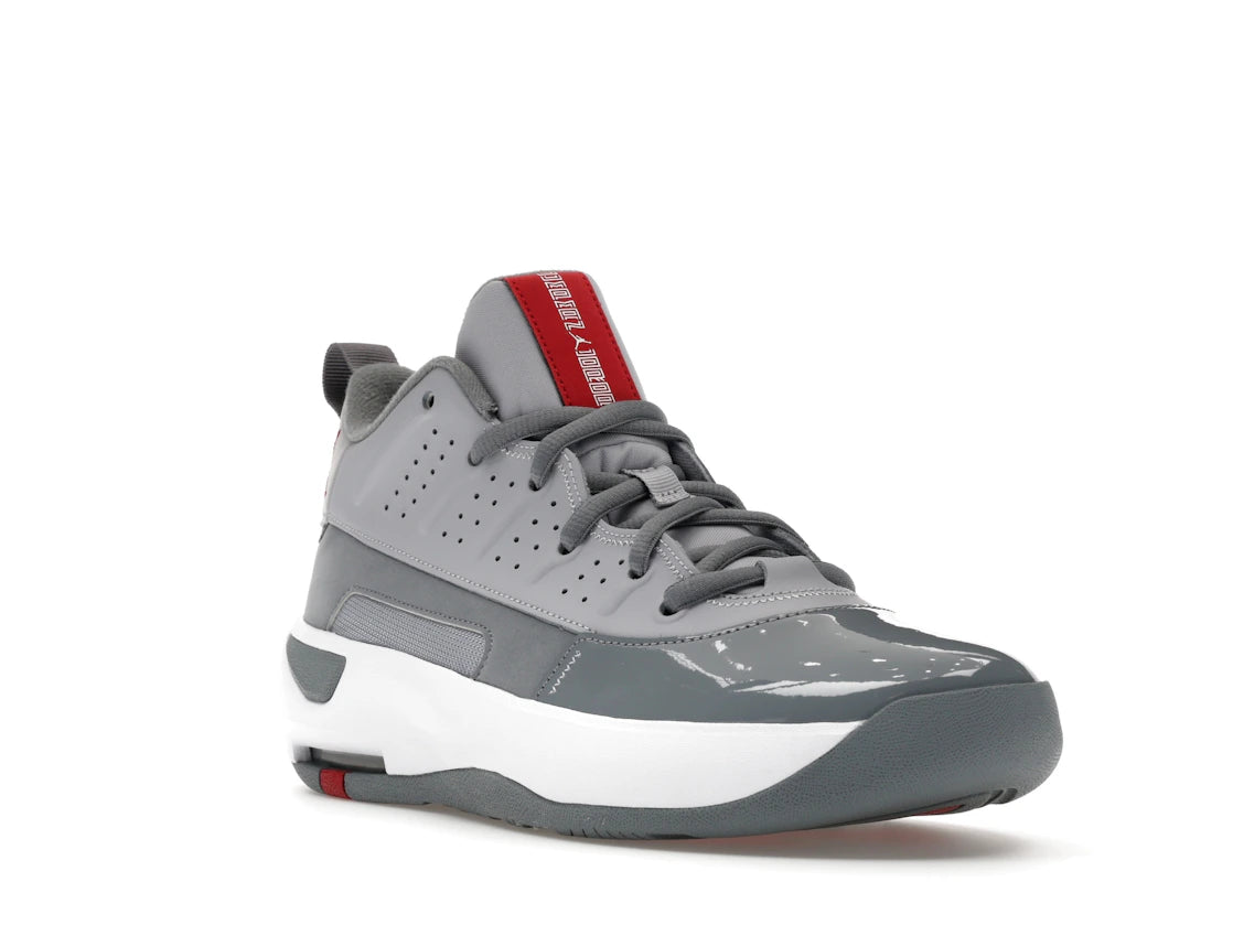 Jordan Max Aura 7 Wolf Grey Varsity Red - vue secondaire A