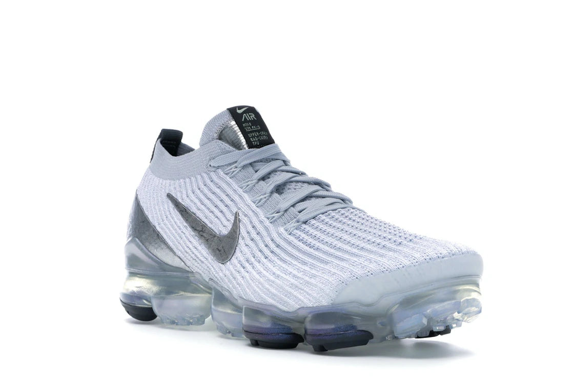 Nike Air VaporMax Flyknit 3 White Reflect Silver - vue secondaire A