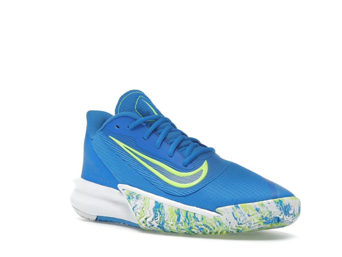 Nike Precision 7 Photo Blue Volt White - vue secondaire A