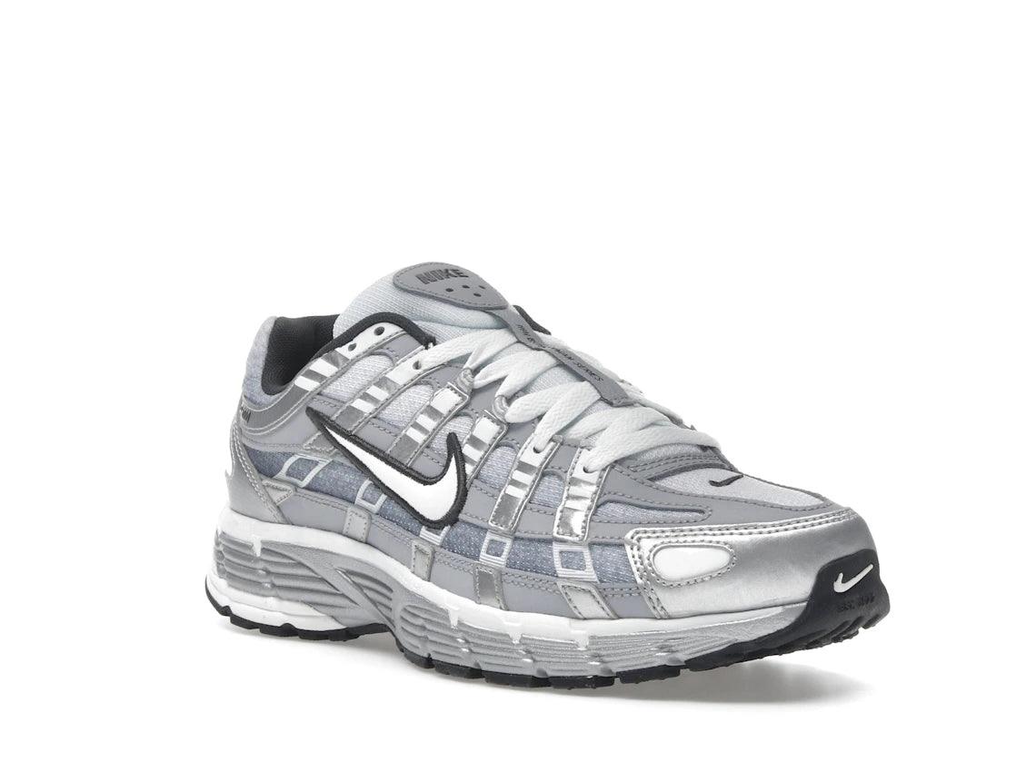 Nike P-6000 Metallic Silver Summit White-Wolf Grey - vue secondaire A
