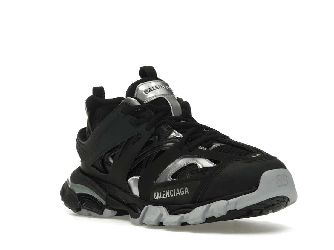 Balenciaga Track Black Silver - vue secondaire A