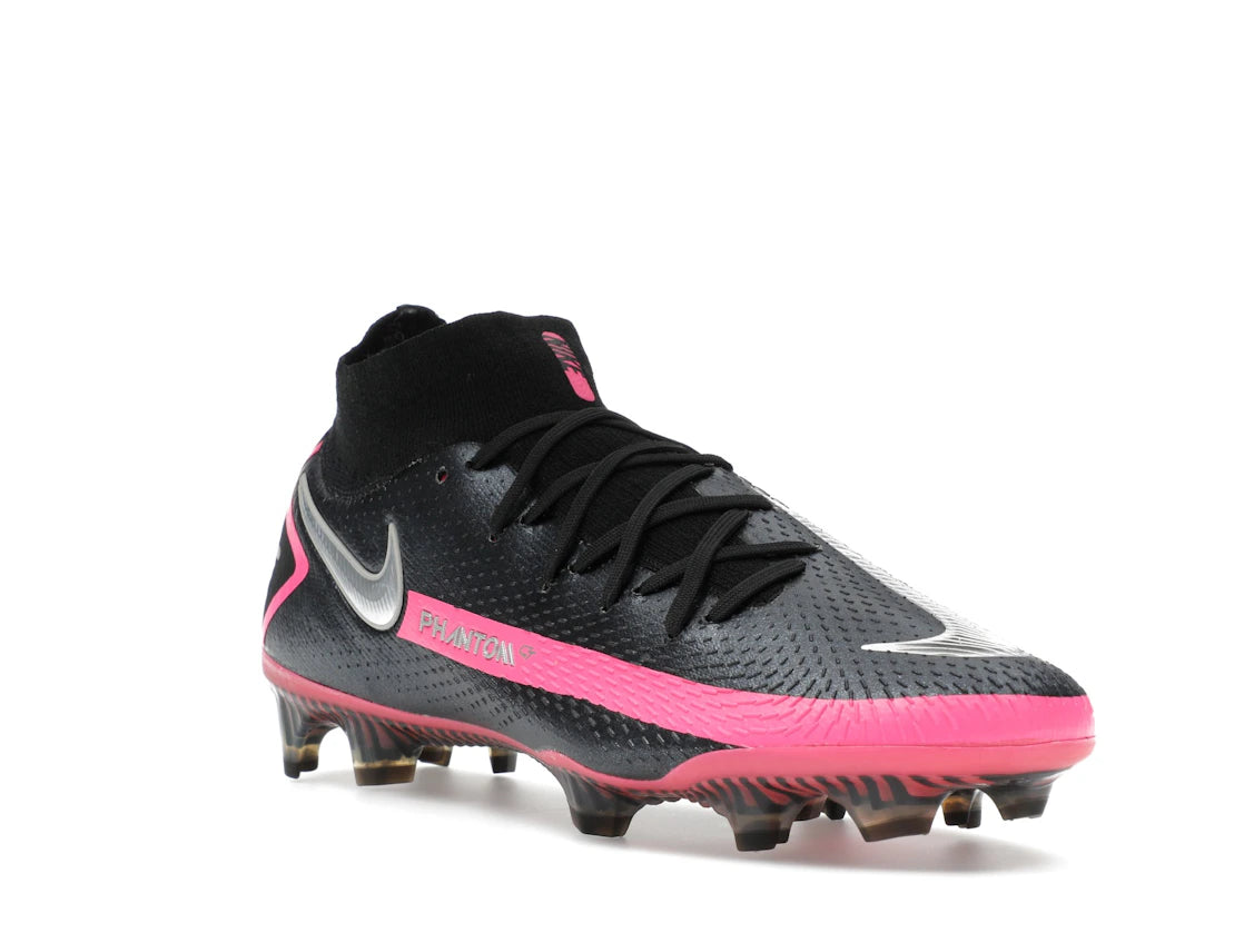 Nike Phantom GT Elite DF FG Black Pink Blast - vue secondaire A