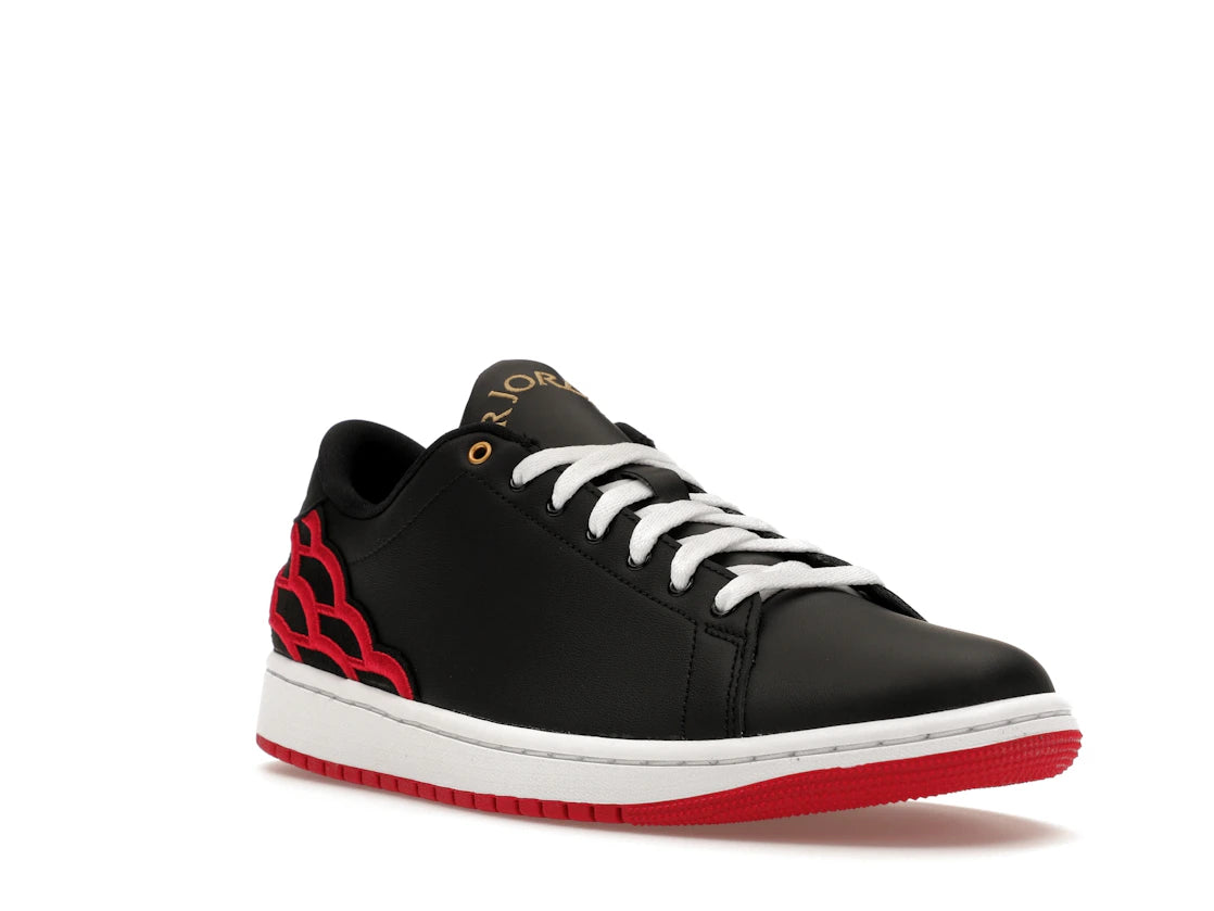 Jordan 1 Centre Court Black Pink White - vue secondaire A