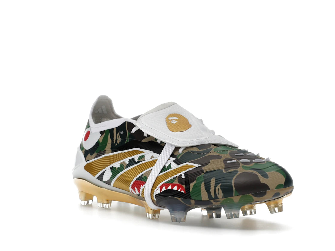 adidas Predator Elite Foldover Tongue FG Bape Green Camo - vue secondaire A