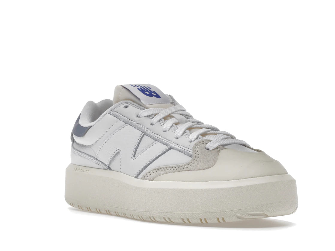 New Balance CT302 Weiß Reflektierendes Violett - vue secondaire A