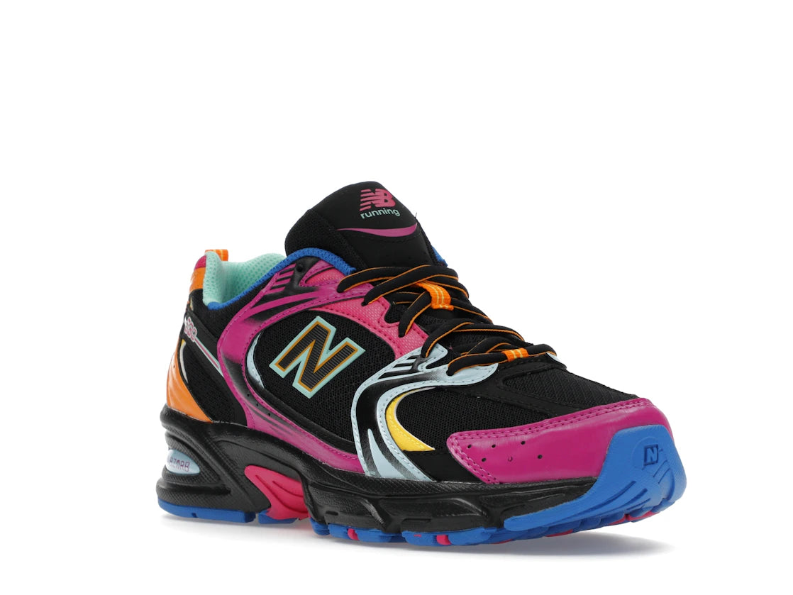 New Balance 530 Black Multi-Color - vue secondaire A