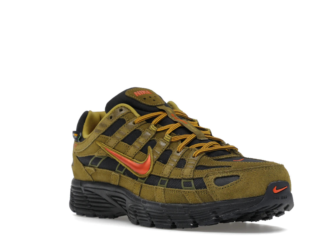 Nike P-6000 Premium Cordura Olive Flak Black Picante Red - vue secondaire A