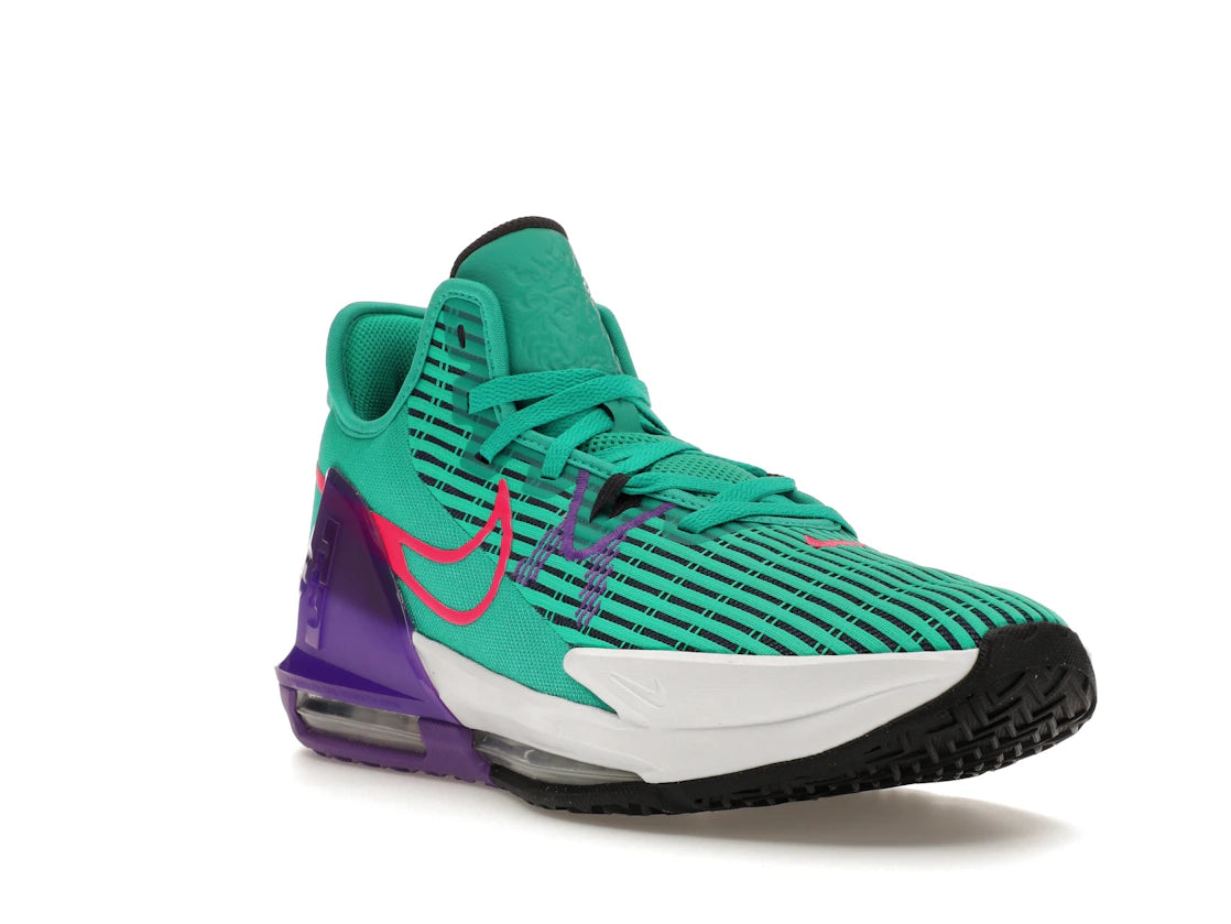 Nike LeBron Witness 6 Clear Emerald Wild Berry - vue secondaire A