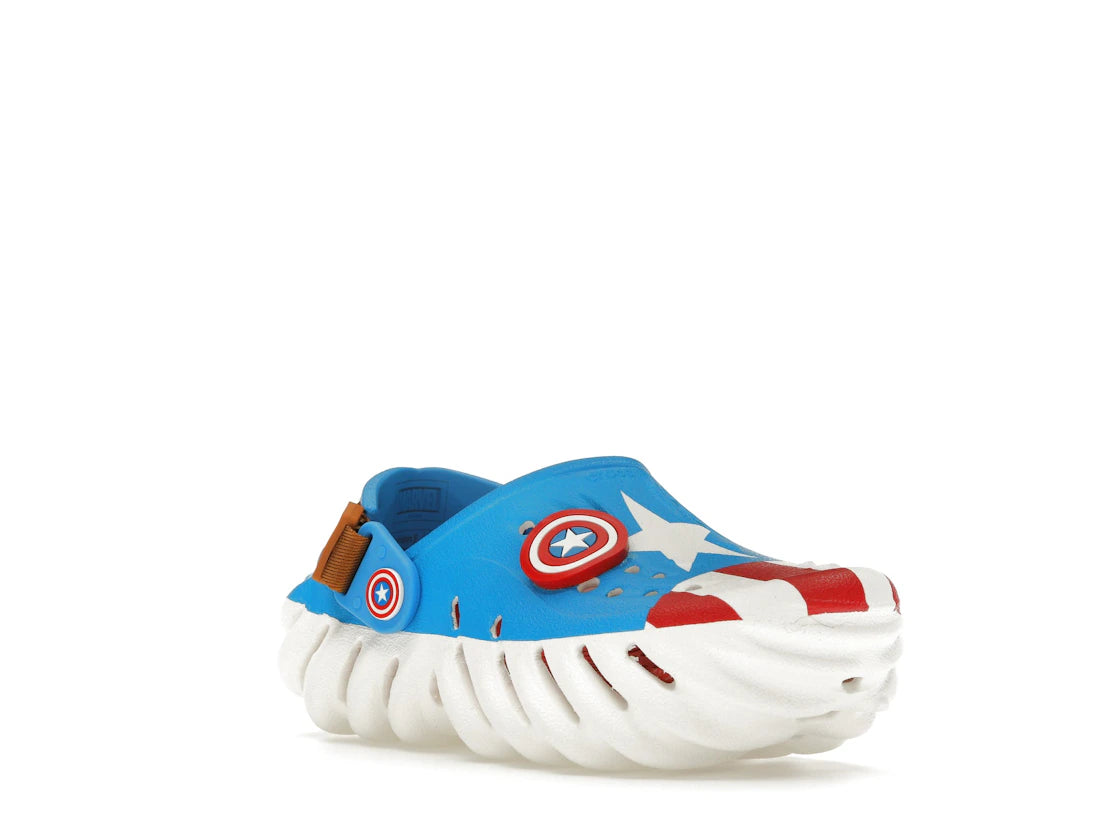 Crocs Echo Clog Marvel Captain America Steve Rogers (Kids) - vue secondaire A