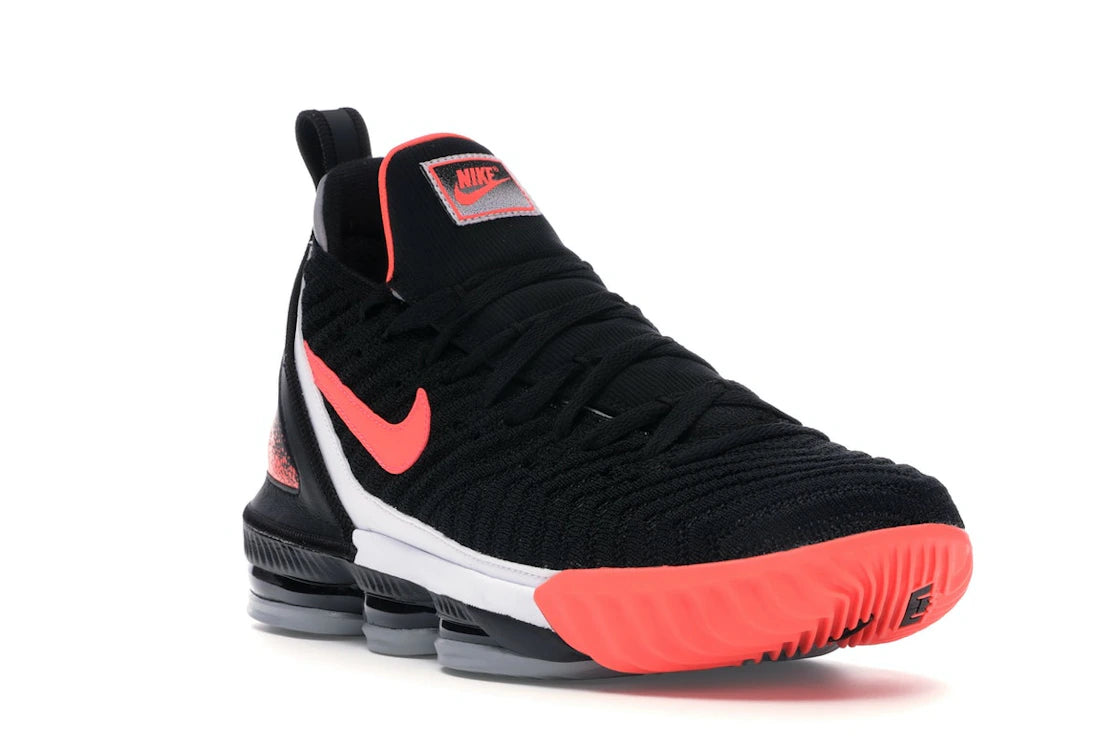 Nike LeBron 16 Black Hot Lava - vue secondaire A
