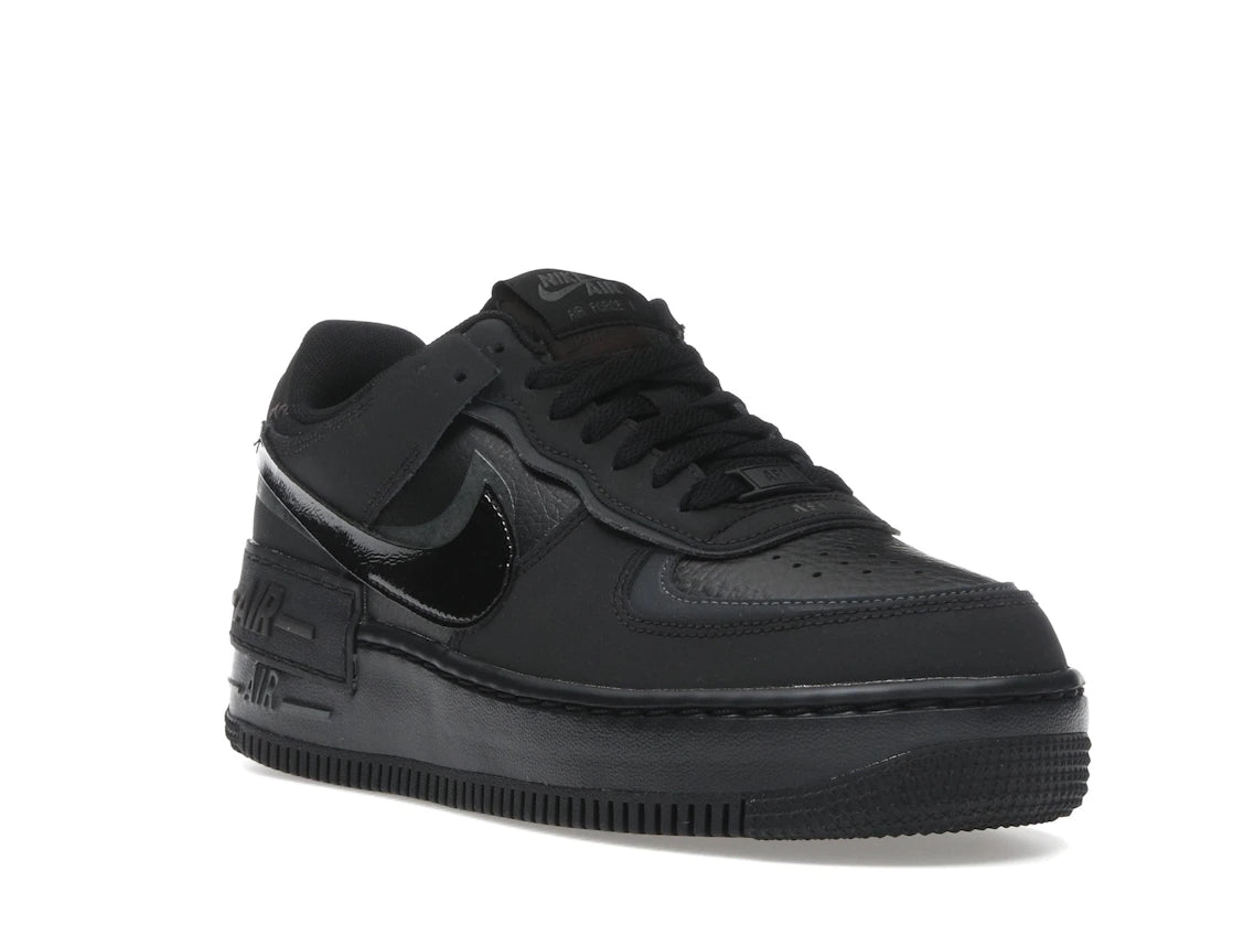Nike Air Force 1 Low Shadow Triple Black (Women's) - vue secondaire A