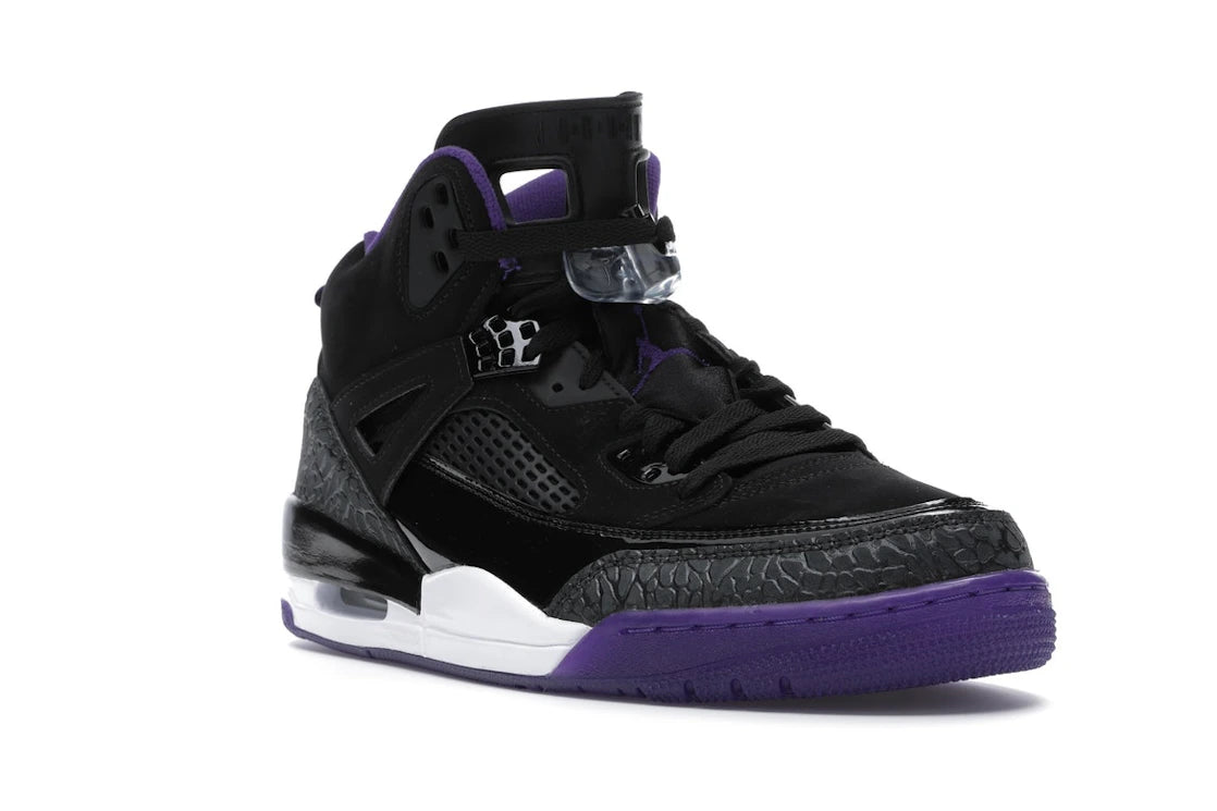 Jordan Spizike Black Court Purple - vue secondaire A