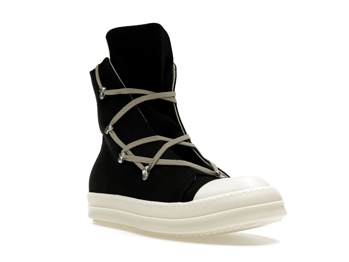 Rick Owens Lido DRKSHDW Hexa High Black Milk - vue secondaire A