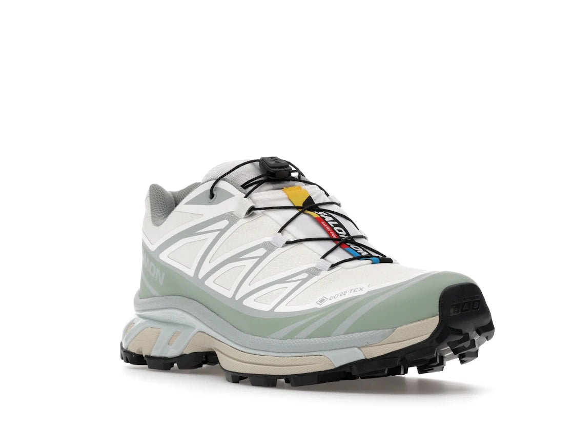 Salomon XT-6 Gore-Tex White Green Milieu - vue secondaire A