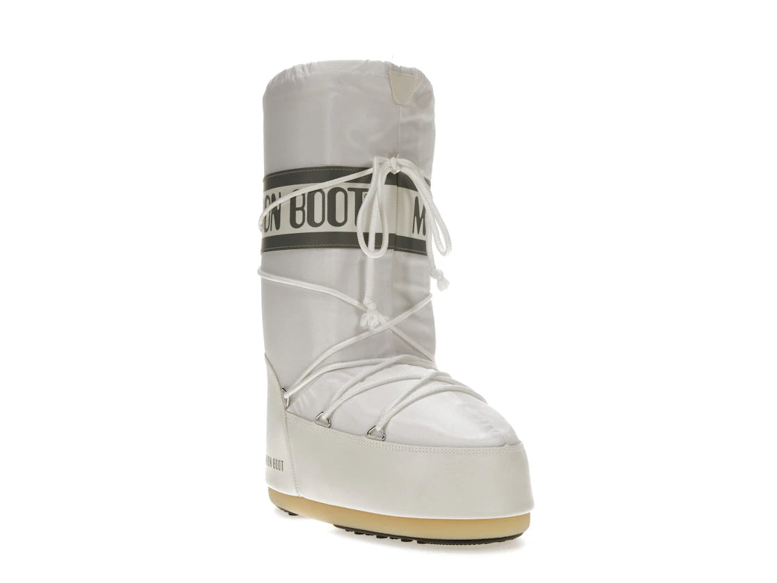 Moon Boot Icon Nylon Boot White - vue secondaire A