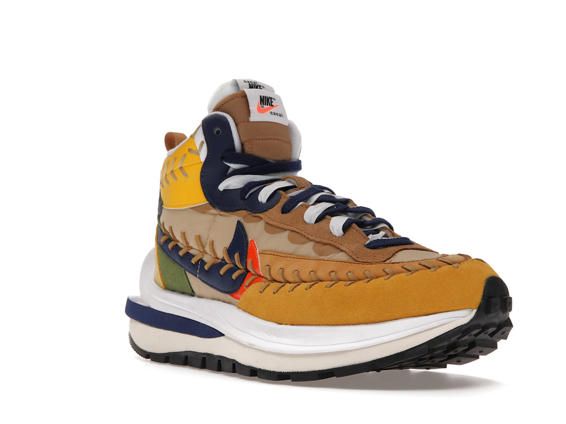Nike Vaporwaffle sacai Jean Paul Gaultier Sesame Blue - vue secondaire A