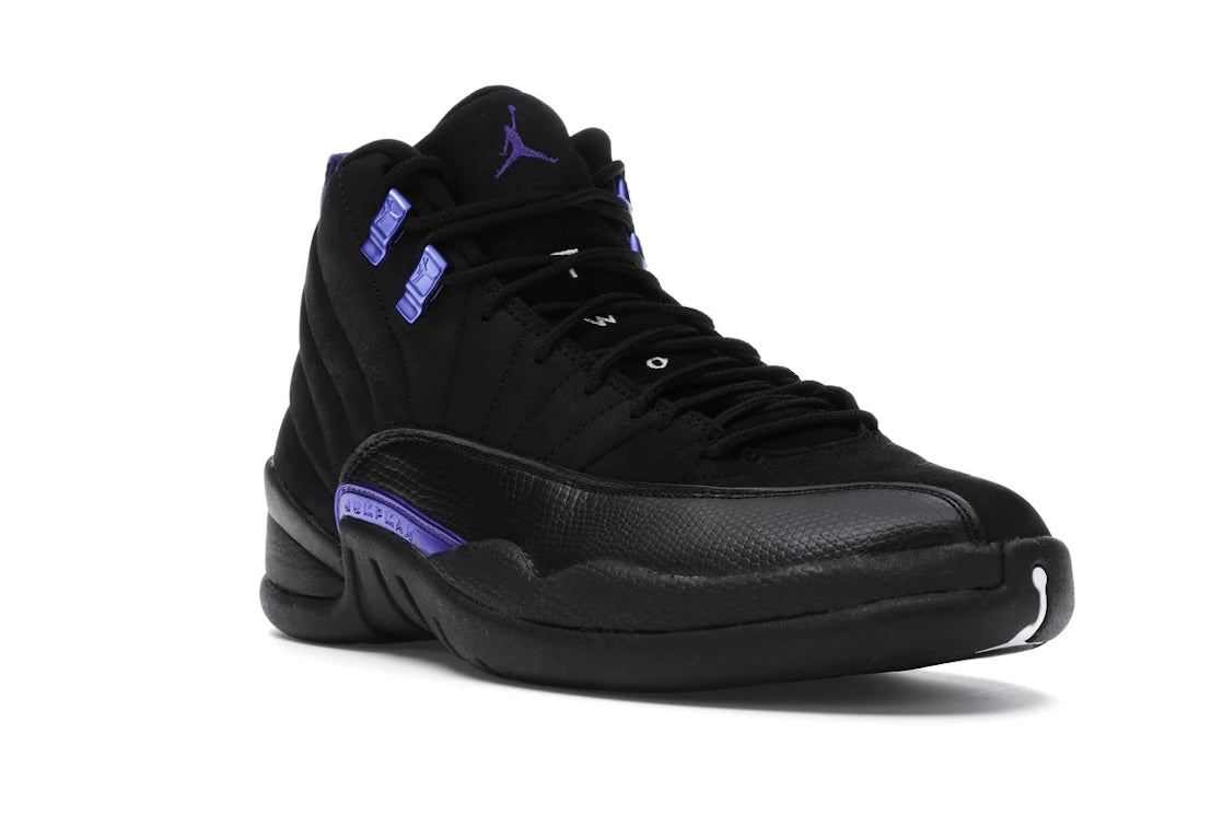 Jordan 12 Retro Black Dark Concord - vue secondaire A