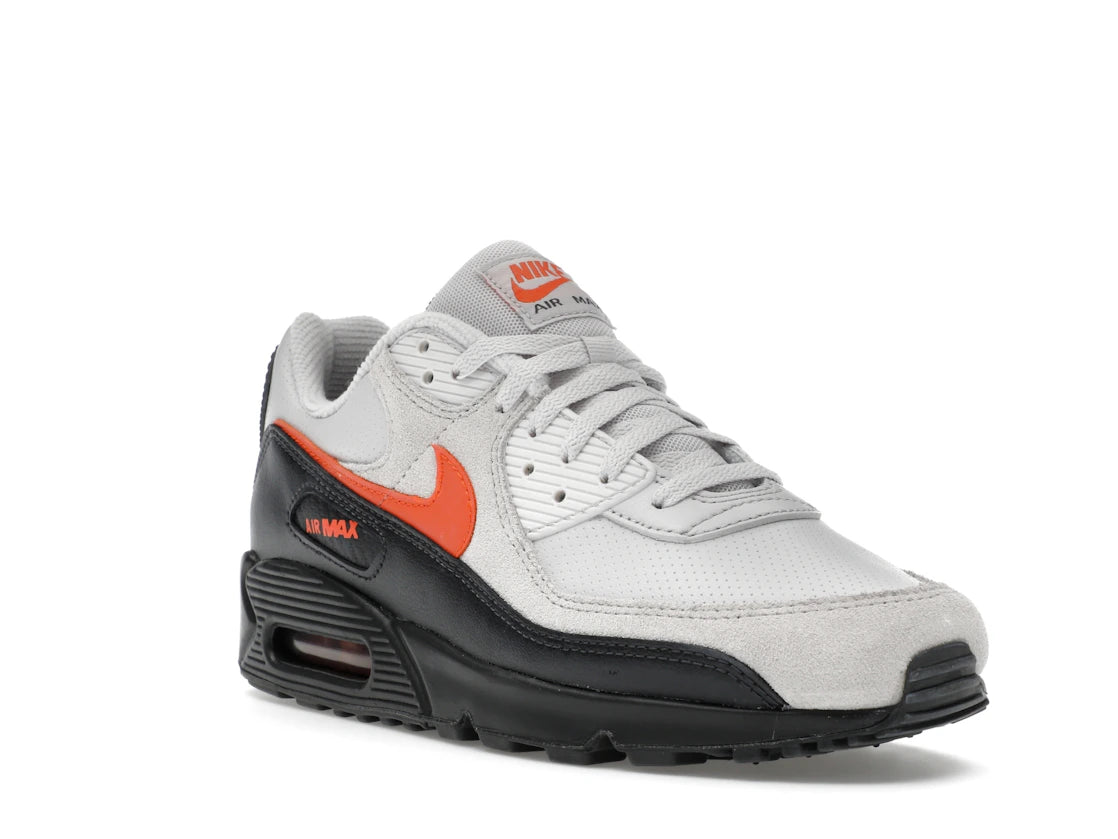 Nike Air Max 90 Vast Grey Safety Orange - vue secondaire A
