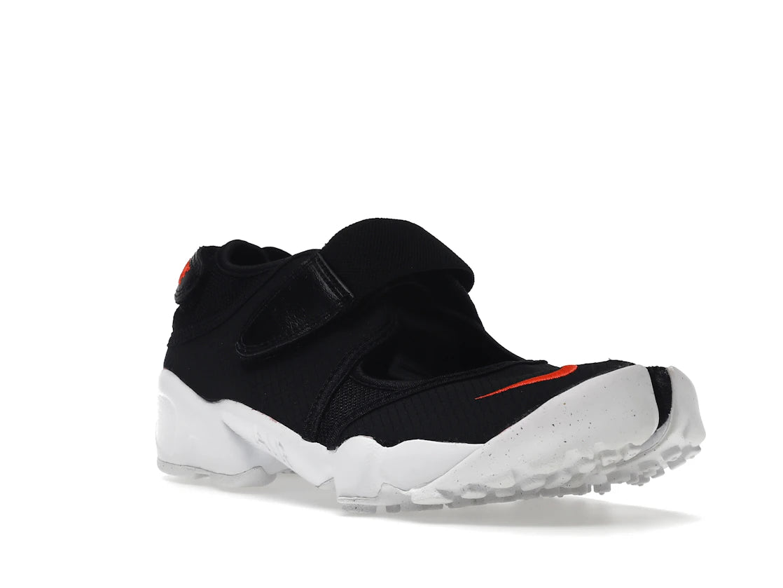 Nike Air Rift Breathe Black Rush Orange (Women's) - vue secondaire A