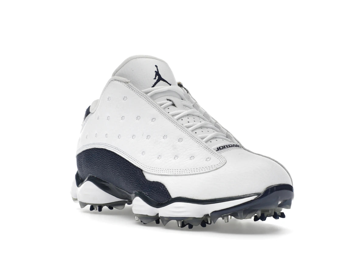 Jordan 13 Retro Golf White Navy Blue - vue secondaire A
