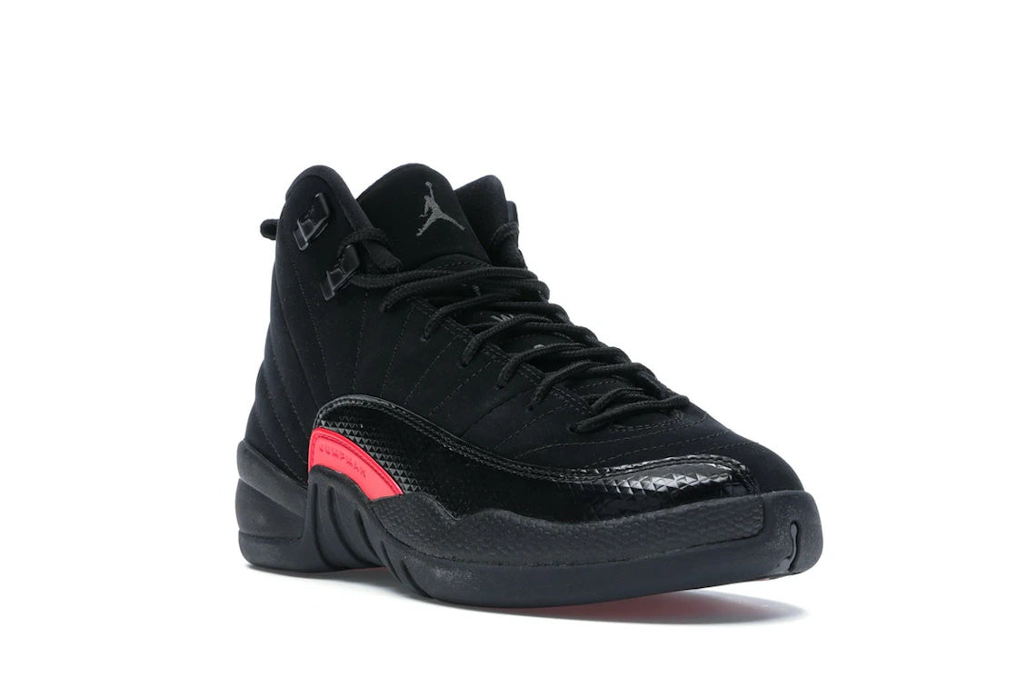 Jordan 12 Retro Black Rush Pink (GS) - vue secondaire A