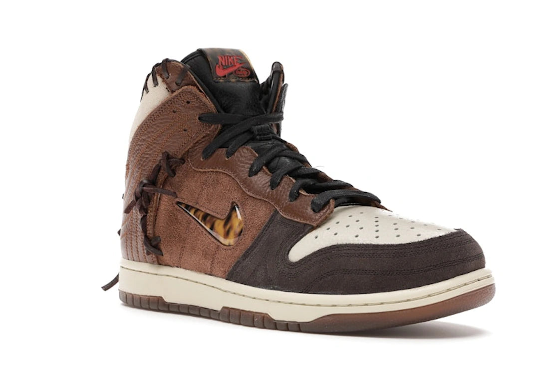 Nike Dunk High Bodega Legend Fauna Brown - vue secondaire A
