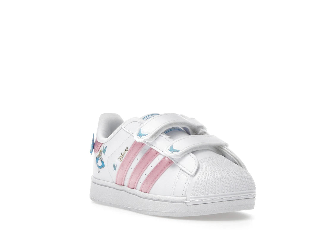 adidas Superstar II Comfort Closure Disney White Light Pink Aquamarine (TD) - vue secondaire A