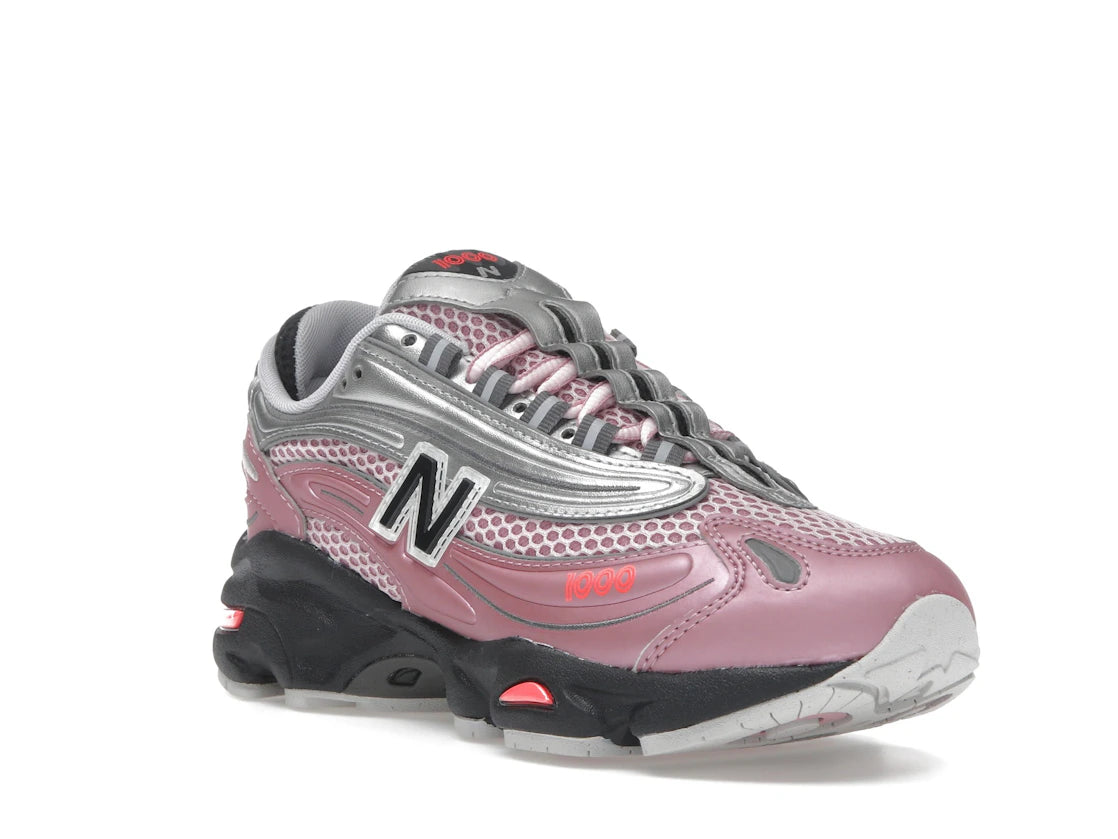New Balance 1000 Pink Metallic Silver - vue secondaire A